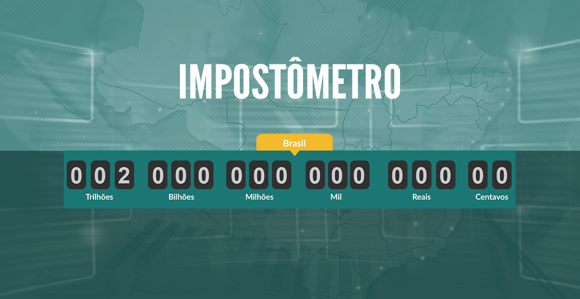 Foto notícia - Relógio do Impostômetro